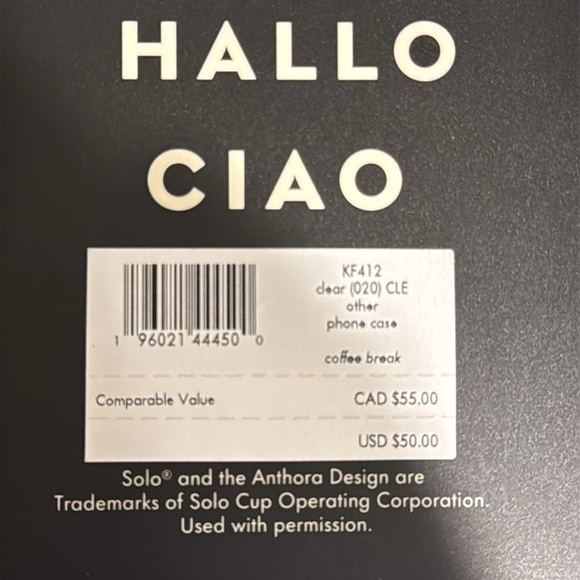 NWT! Kate Spade Coffee Break Case - iPhone 15 Pro - Picture 5 of 5